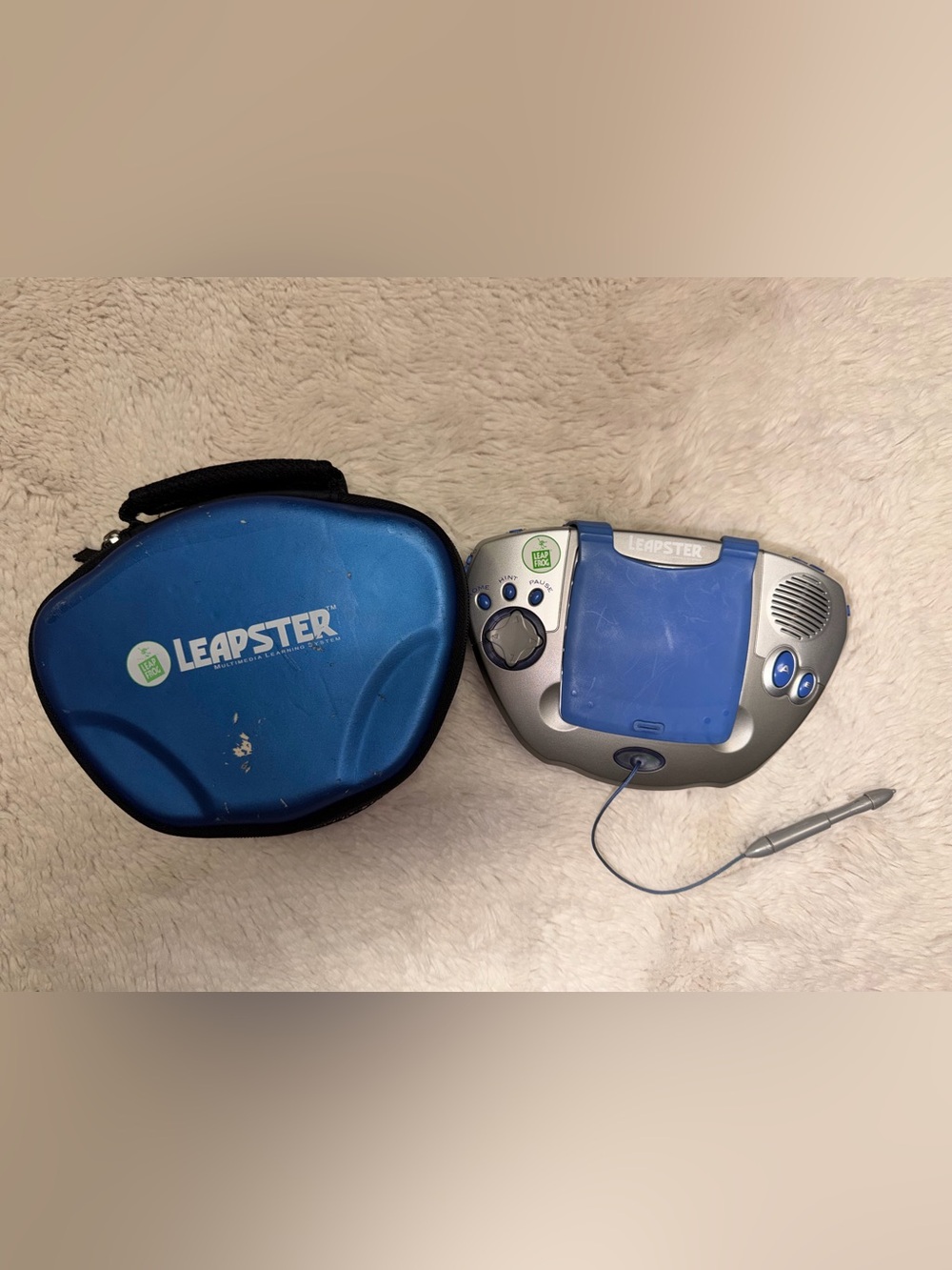 Vintage leapfrog Leapster Portable Learning System - Blue